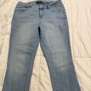 d. jeans Light Blue Straight Leg Women's Jeans